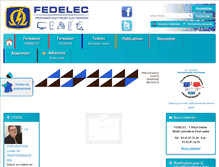 Tablet Screenshot of fedelec.fr